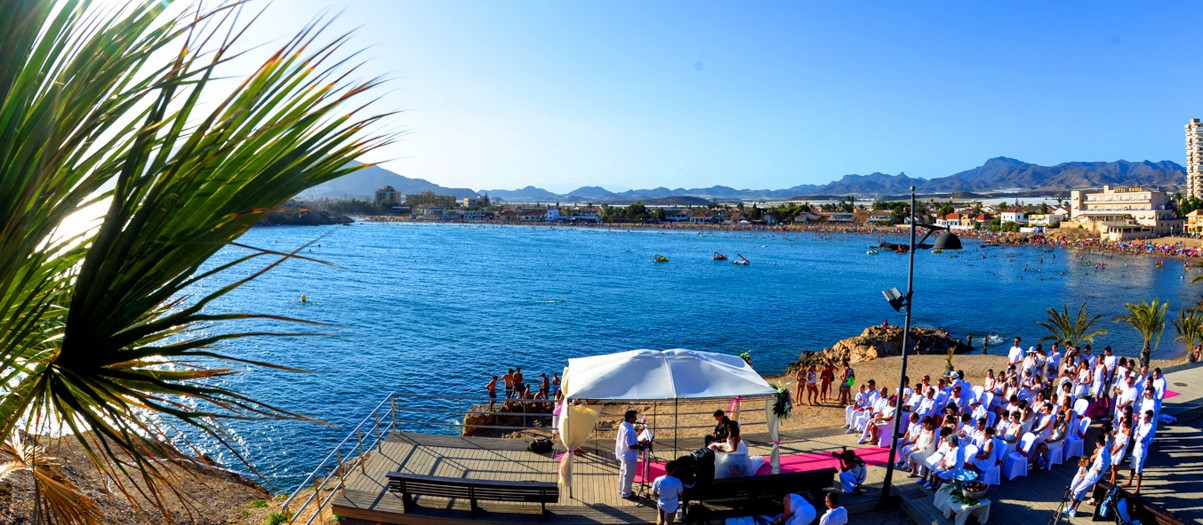 Boda en la playa de Murcia Mazarron - Itxaro y Txus