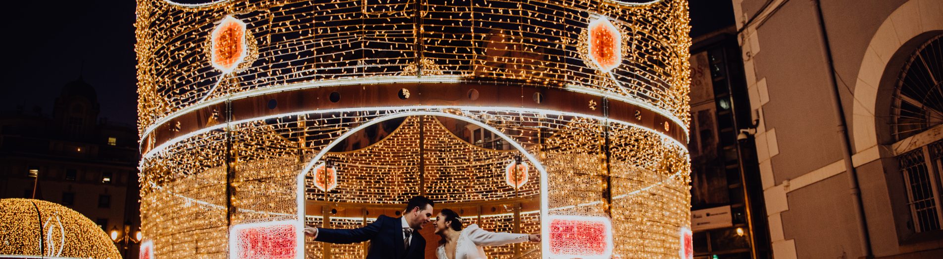 Postboda navideña en Cartagena